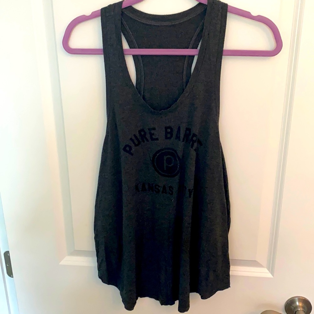 Pure Barre Drapey Kansas City Tank Top